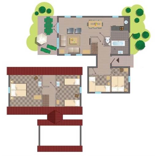 Comfort cottage SR380 at Parc Sandur